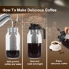 Cold Brew Coffee Maker - 64 Oz Heavy-Duty Glass Mason