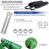 GOLKNHA 2 Pack Snow Plow Trip Spring Kit W/Eyebolts for
