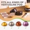 Reusable Coffee Capsule Dics/Lid & Vertuo-Series Pod Load Tool Kit