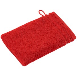 Vossen Wash mitt red size 16x22 cm