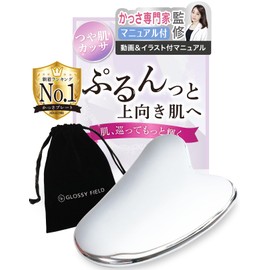Glossyfield Glossy Skin Cassa Plate, Terahertz, 99% Cassa, Small Face, Scalp, Massage