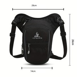 Bolsa de Pierna para Hombre y Mujeres,Riñonera Deportivo Impermeables con 3 Bolsillos,Extensión Mochila Cruzada con Cremallera para Correr,Senderismo,Ciclismo,Camping,Actividades al Aire Libre