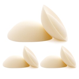 FOOT OF THE TREE Super Thick Bra Pads Inserts 3 Pairs Removable Breast Enhancers Push Up Bra Cups Paddings,BE6CM-L