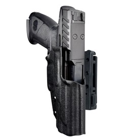 Pro IDPA Competition Holster fits Beretta APX A1 Full Size (Black, Right-Hand Draw)