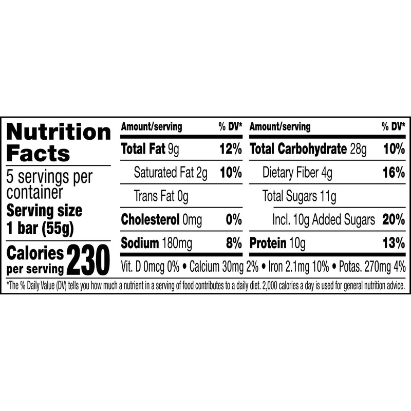 RXBAR Nut Butter and Oat Protein Bars, Protein Snacks, Snack