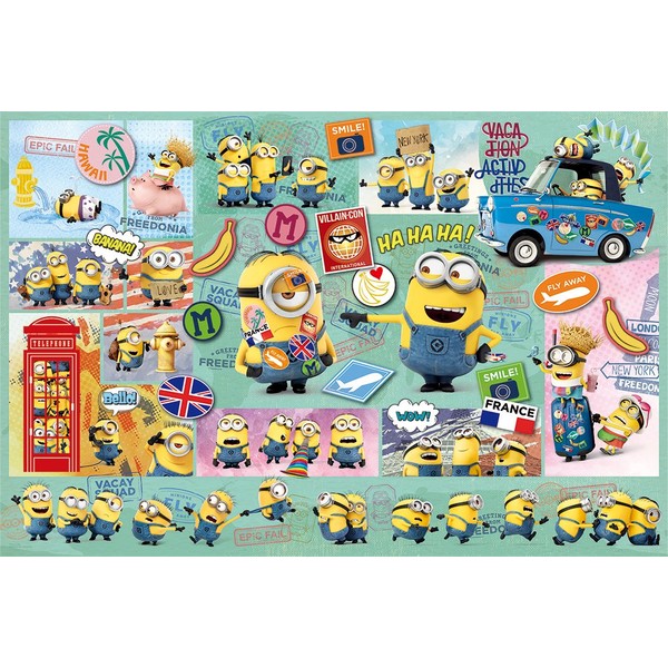 1000ピース ジグソーパズル ミニオンズ ワールド・パニック(50x75cm)