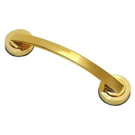 AIXXCUVQ Easy To Install Wall Mounted Bathroom Bathtub Handrail Safety Grab Bar For ABS Bath Grab Bar Suction Handle, Gold