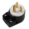 USA 3-Prong Male AC Plug, Right Angle UL Nema 5-20P