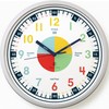 OWLCONIC Non Ticking Analog Clock for Kids Learning to Tell