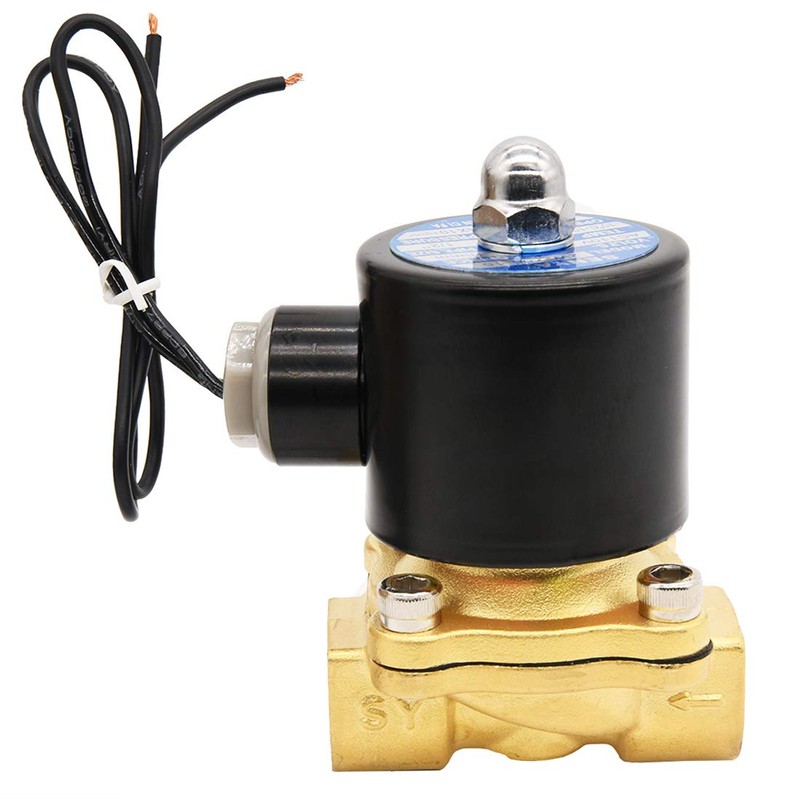 1/2" Brass Electric Solenoid Valve,110v Ac Brass Electric Solenoid Valve