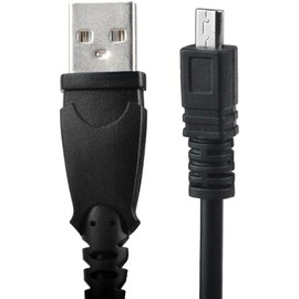 GANPUB Black 3ft USB Data Charger Cable for Nikon Coolpix S2600 S2500 S3000 S3200 S4300 S6100,Cables