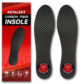 Carbon Fiber Insole 1 Pair, Rigid Thin Foot Plate Shoe Insert for Men Women, Support Turf Toe, Foot Fractures, Morton's Toe, Morton Extension, Hallux Rigidus and Limitus - Alternative to Post Op Shoe