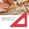 Triangle Angle Ruler, Aluminium Alloy 90 45 Degree Carpentry Squares
