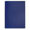 Display Book Q-CONNECT PP A4 380 Micron 20 Pockets Blue/Document