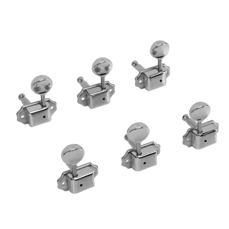 6 Pcs String Tuning Pegs 3L3R High Strength Metal Machine
