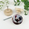 JamJam Set of 8 1.8" Wooden Farmhouse Cabinet Knobs Rustic