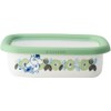 Fuji Hollow Moomin Flower Garden Shallow Shape Square Container S