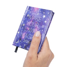 2025 Diary Week to View Pocket Size Diaries Full Year Planner Organiser for Teacher Home School Office (Make Your Own Magic)
