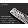 Steel Chrome Door Sill Protector for Mazda CX-5 2013-2025, Honeycomb-Pattern