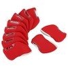 Golfs Irons Headcover Ball Head 8 Colors 10pcs/Set Fashionable Useful