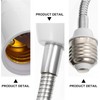 E27 Flexible Light Socket Extender/Adjustable Bulb Extender for Home Light