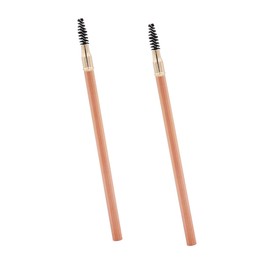 OATIPHO 2pcs Dual Ended Eyebrow Pencils with Brush Brow Pen Natural Color for Precise Shaping and Smudge Resistant Assorted
