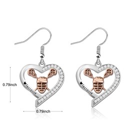 BNQL Lacrosse Earring Gifts for Lacrosse Players Lacrosse Jewelry for Women Lacrosse Gifts for Lacrosse Lover Team Lax Gift