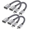 Togconn USB to Micro USB Adapter 4 Pack, Unidirectional Micro