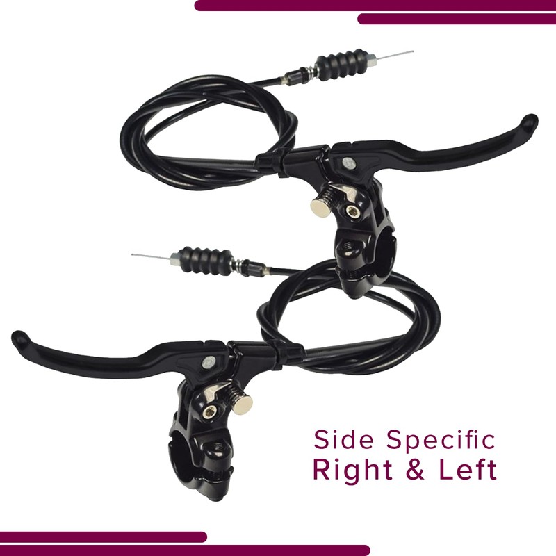 AlveyTech Black Brake Assembly for The Drive Medical DV8 Steerable