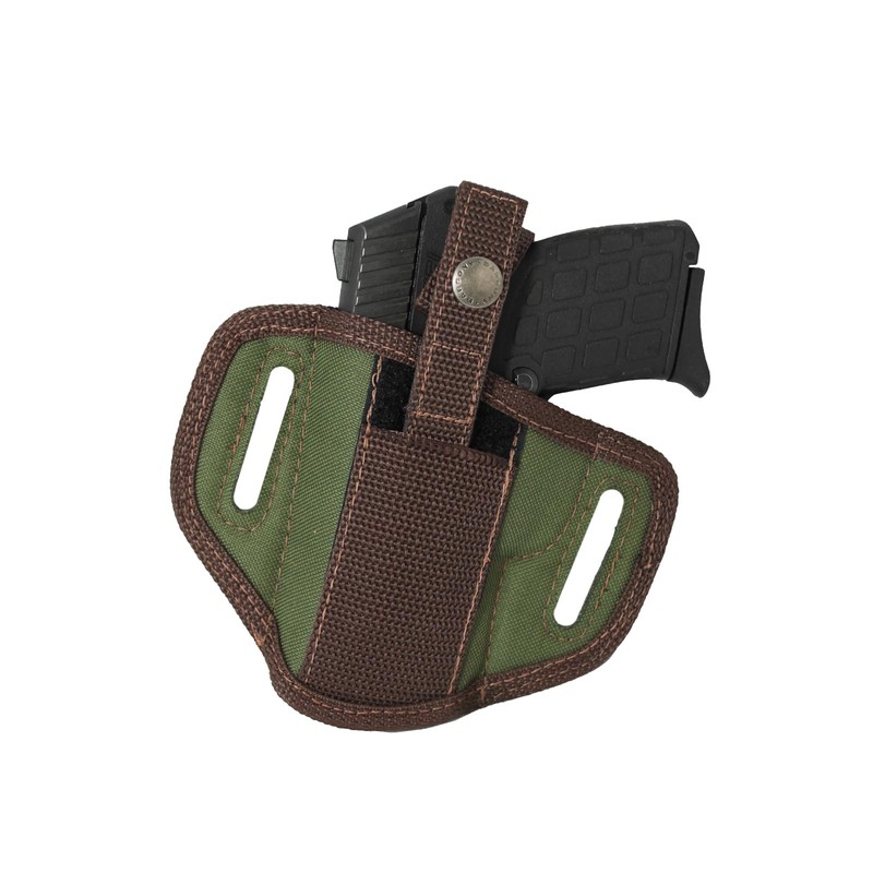 Barsony Woodland Green Ambidextrous Pancake Holster for S&W CSX 3.1"
