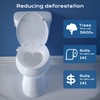 Clirass Elongated Bidet Toilet Seat with Quiet-Close, Non-Electric Bidet Mode