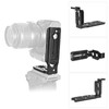 Universal Metal L shape Quick Release Plate with Hot Shoe