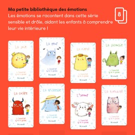 Yoto The Little Library of Emotions Audiobook for Children in French for Listening to Storyteller, Night Light and Story Box, YOTO Player and Mini, Meditation 3 to 7 Years