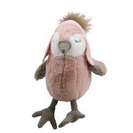 Wilberry Cuddly Bird Plush Toy, Pink