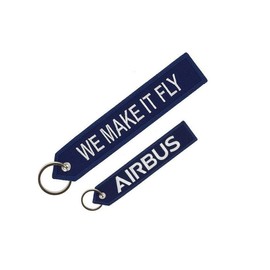 Airbus "We Make It Fly" Key Ring , Blue