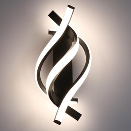 Homdec 12Volts LED RV Vanity Wall Sconce with Switch, 13W 680LM RV Bedside Reading Lamp with Silicone Lens, 12V Interior Light Fixture for RV, Trailer, Camper, Motorhome, Boat