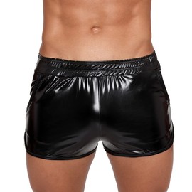 Gary Majdell Sport Pantalones cortos de secado rápido para hombre con bolsillos para gimnasio o club, negro (Liquid Black), Medium