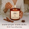 Majestic Pure Pumpkin Cinnamon Scented Candle with Upto 45+ Hrs