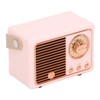 Portable Bluetooth Speaker Mini Compact Wireless Retro Support Radio Program