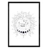 Nacnic Laminating with the Constellation Aquarius Star Symbol A3 Poster
