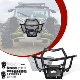 GaofeiLTF Front Bumper Compatible with Can-Am Maverick X3 Max R RR 2017 2018 2019 2020 2021 2022 2023 Heavy Duty Pre-Runner Bumper Brush Guard Protector Replaces OEM 715002878