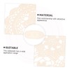 CAXUSD Cotton Crochet Rustic Table Runner Decorative Doily for Parties