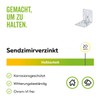 Heavy Duty Angle Connector with Beading, Handyman Pack, Sendzimir Galvanised