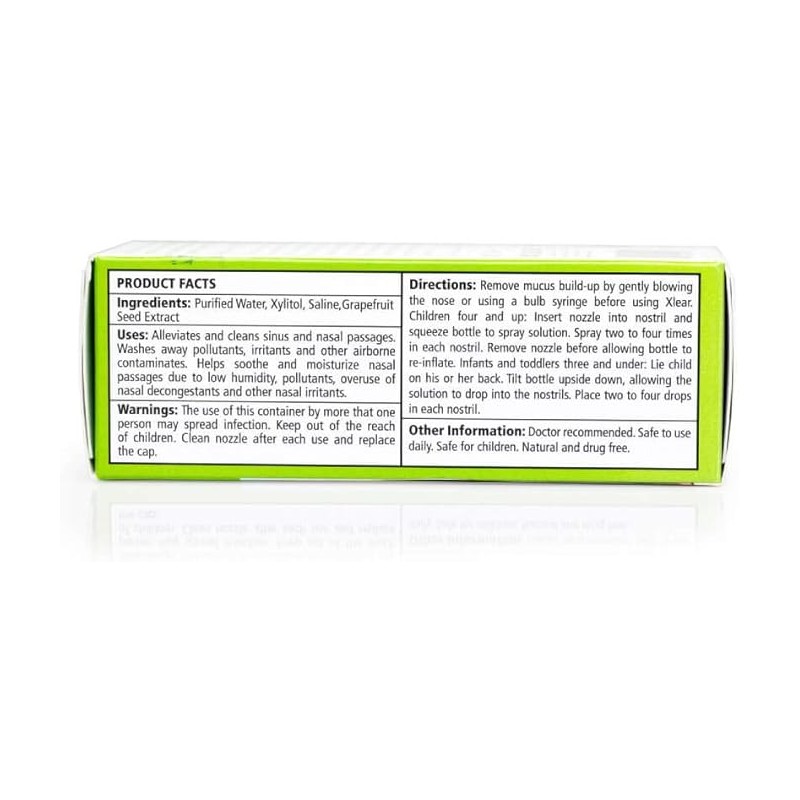 Xlear Kid’s Nasal Spray with Xylitol – Natural Nasal Congestion