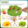ENIKMOSD Wooden Toy Maths Games Magnetic Apple Tree Toy, Montessori