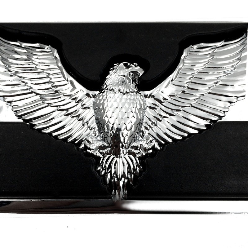 SMT-Chromed Compatible With Harley Davidson Touring Softail Brake Pedal Large