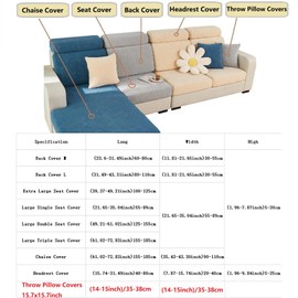 Yoovat Magic Sofa Covers Magic Sofa Couch Covers 2024 New Wear-Resistant Universal Sofa Cover Stretch for Sectional Slipcovers (Texture-Light Coffee,Large Triple Seat Cover)