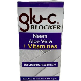 Regulador De Glucosa 100% Natural 60 Caps Aloe Vera Neem