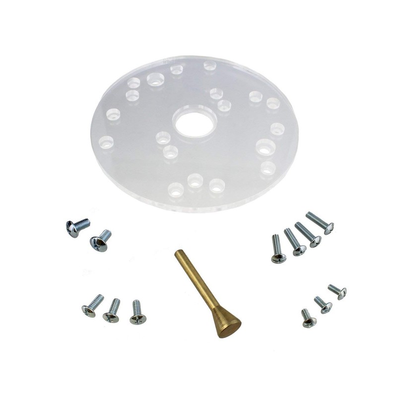 Universal Router Base Plate Compatible with Porter Cable, Bosch, Makita,