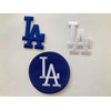 5pcs Embroidery Patch,LA Patch Los Angeles Iron on Patch Pack,